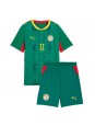 Senegal Nicolas Jackson #11 Vieraspaita Lasten MM-kisat 2026 Lyhythihainen (+ shortsit)